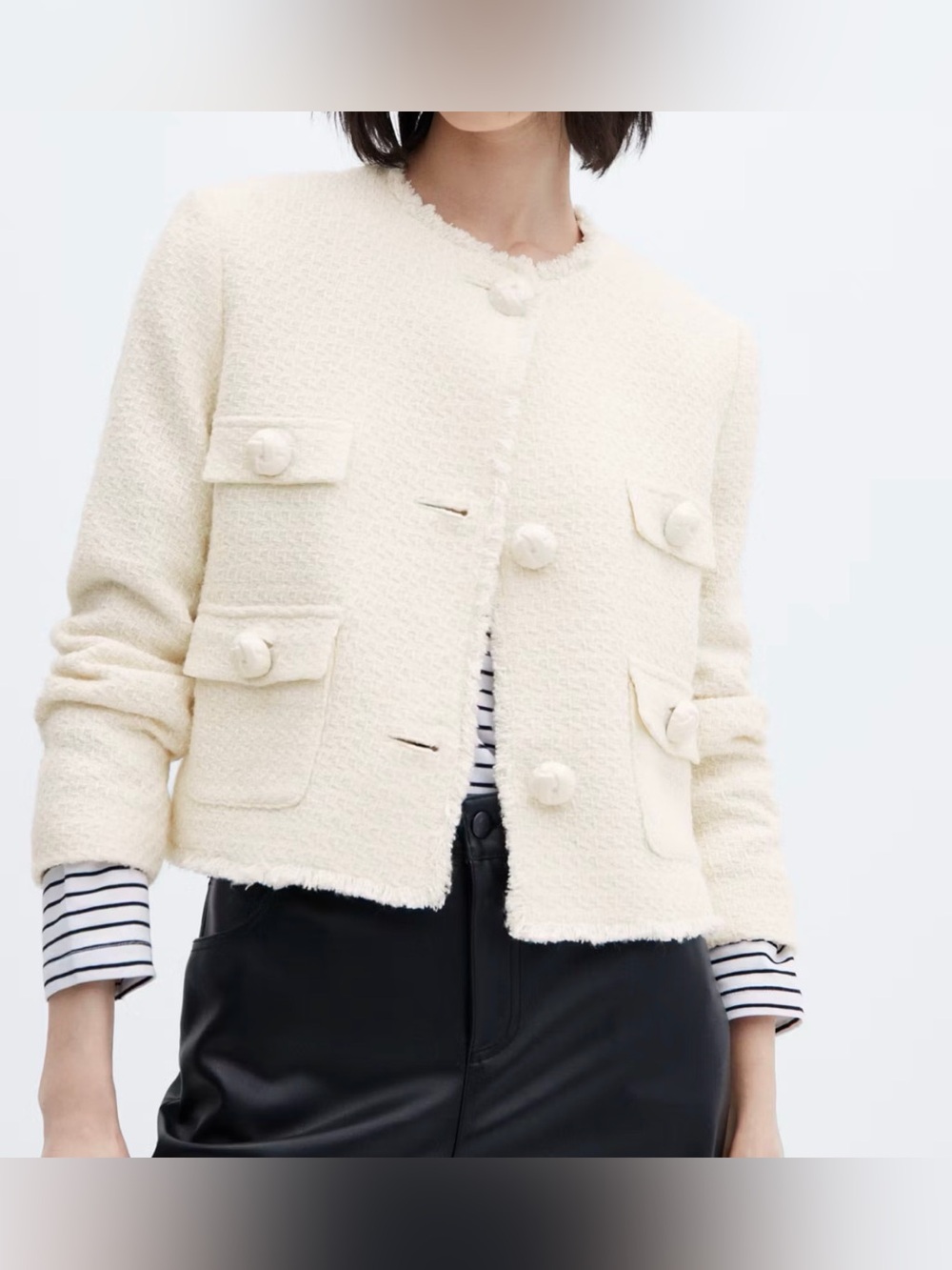 Mango Tweed Jacket